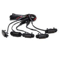 2021+ Ford Bronco Amber Led Front Grill Lights - Version 2.0 (5 Piece Kit)