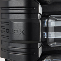 2021+ Ford Bronco Alpharex NOVA-Series Prismatic LED Tail Lights - Fits 2 & 4 Door