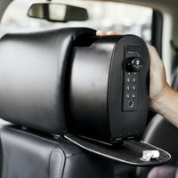 The Headrest Safe Co - Slide Bundle: Hidden, Portable, Removable Headrest Gun Safe Storage