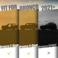 2021 - 2023 | Ford Bronco Tow Hitch OEM Style (Matte Black) - Fits 2 & 4 Door