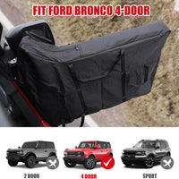 2021+ Ford Bronco Door Storage Bags Front / Rear - 4 Doors