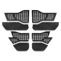 EZ4x4 Ford Bronco Aluminum Alpha Tube Door All Weather Panels ONLY - Fits 2 & 4 Door