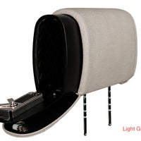 The Headrest Safe Co - Slide Bundle: Hidden, Portable, Removable Headrest Gun Safe Storage