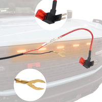 2021+ Ford Bronco 5 Amber Led Front Grill Lights