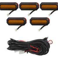 2021+ Ford Bronco 5 Amber Led Front Grill Lights