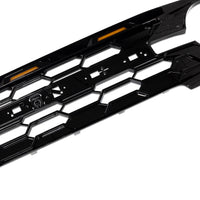 2021+ Ford Bronco Hex Style Grille w/ LED Lights (Glossy Black) - Fits 2 & 4 Door