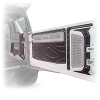 Turn Offroad 2021+ Ford Bronco Cargo Area Protection Kit (Black w/ Grey Lines)