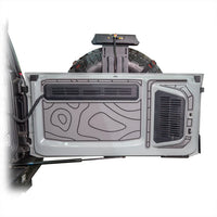 Turn Offroad 2021+ Ford Bronco Cargo Area Protection Kit (Black w/ Grey Lines)