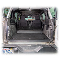 Turn Offroad 2021+ Ford Bronco Cargo Area Protection Kit (Black w/ Grey Lines)