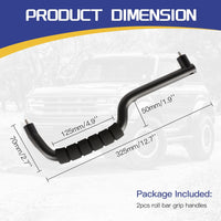 2021+ Ford Bronco Aluminum Grab Handles Roll Bar Handles Front / Rear Door - Fits 4 Door Only