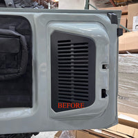 2021+ Ford Bronco Interior Tailgate Molle Panel Steel - Fits 2 & 4 Door
