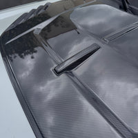 2021+ Ford Bronco Raptor Style Carbon Fiber Hood Scoop / Vent - Real Dry Molded Carbon Fiber