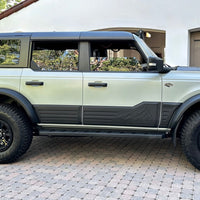 2021+ Ford Bronco Door Molding / Kick Pad Mountain Design - Fits 4 Door Only