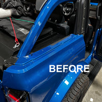 2021+ Ford Bronco Rear Fender Molding Overlay (1 Pair) - Fits 4 Door Only