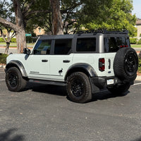 2021+ Ford Bronco Wheel Arch Fender Flares - Real Molded Carbon Fiber (6-piece) - Fits 4 Door Only