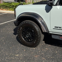2021+ Ford Bronco Wheel Arch Fender Flares - Real Molded Carbon Fiber (6-piece) - Fits 4 Door Only
