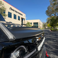 2021+ Ford Bronco Hood Protector Stone Guard - Satin Black