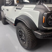 2021+ Ford Bronco Oversized Fender Flares (4 Piece - Replacements) - Fits 2 & 4 Door