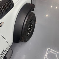2021+ Ford Bronco Oversized Fender Flares (4 Piece - Replacements) - Fits 2 & 4 Door