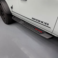 2021+ Ford Bronco Raptor Style Running Boards - Fits 4 Door Only