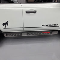 2021+ Ford Bronco Raptor Style Running Boards - Fits 4 Door Only