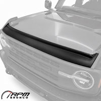 2021+ Ford Bronco Hood Protector Stone Guard - Satin Black