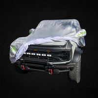 2021+ Ford Bronco Weatherproof Indoor & Outdoor Car Cover (Front Door Access - Fits 4 Door Only)