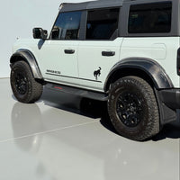 2021+ Ford Bronco Wheel Arch Fender Flares - Real Molded Carbon Fiber (6-piece) - Fits 4 Door Only