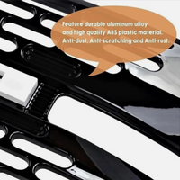2021+ Ford Bronco High-End Glossy Black Front Grille - Fits 2 & 4 Door