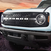 2021+ Ford Bronco High-End Glossy Black Front Grille - Fits 2 & 4 Door