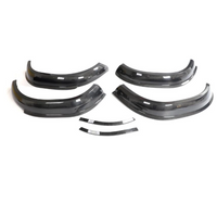 2021+ Ford Bronco Wheel Arch Fender Flares - Real Molded Carbon Fiber (6-piece) - Fits 4 Door Only