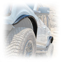 Turn Offroad 2021+ Ford Bronco Steel Fender Flares Kit w/ Marker Lights