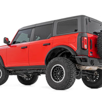 Rough Country 2021+ Ford Bronco Trail Cladding Rocker Sill Plates- 4 Door Only