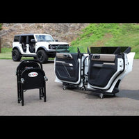 EZ4X4 Bronco Folding Rolling Cart - Fits 2 & 4 Door