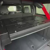 2021+ Ford Bronco Rear Cargo Cage - Anti-theft Carbon Steel - Fits 4 Door Only