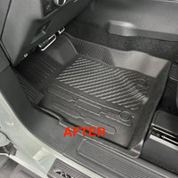 2021+ Ford Bronco TPE All Weather Floor Mats (Front and Back Rows) - Fits 2 Door Only
