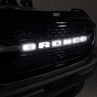 2021+ Ford Bronco LED "Bronco" Letters (All White) - Fits 2 & 4 Door