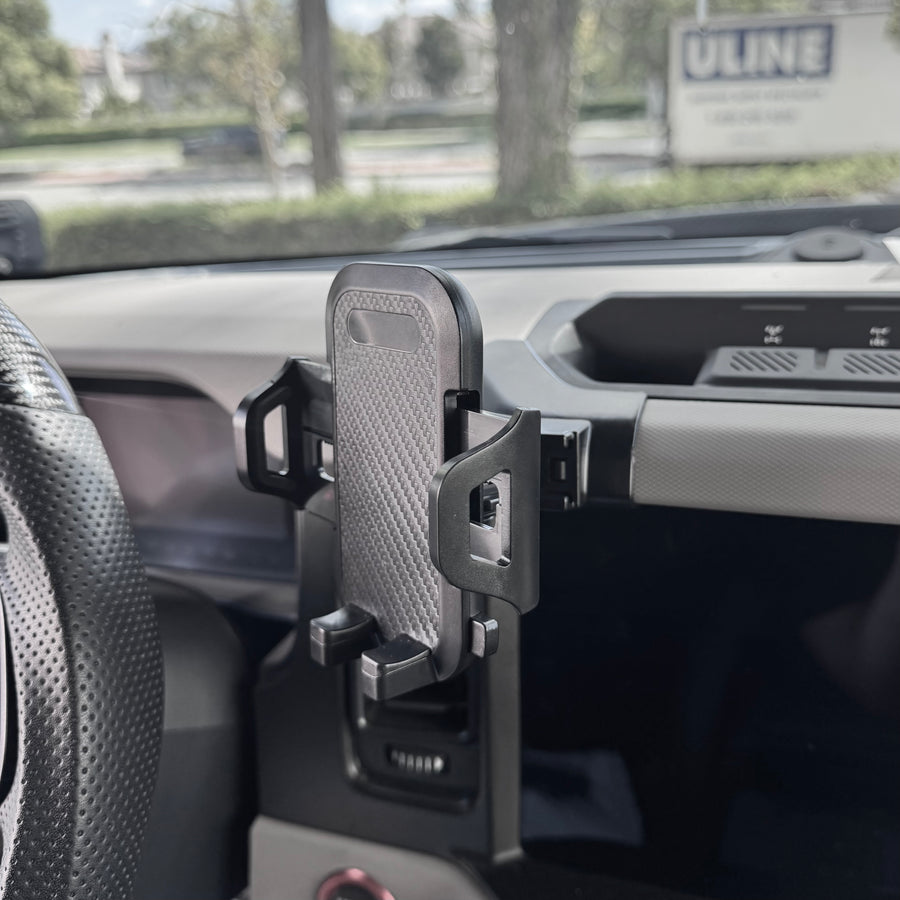 2021+ Ford Bronco Dashboard Phone Mount - Fits 2 & 4 Door