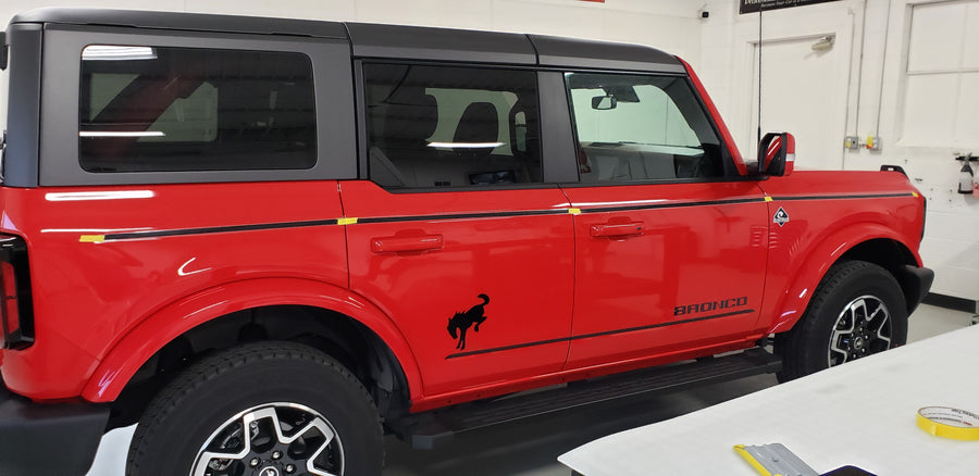 2021+ Ford Bronco Graphic Vinyl Side Decal 