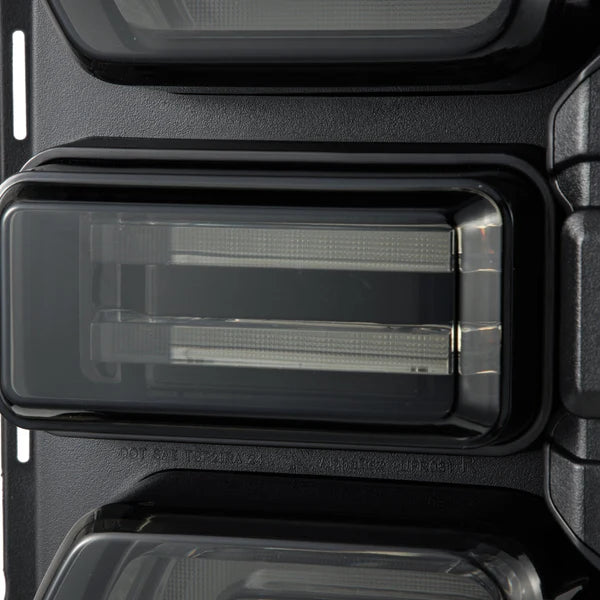 2021+ Ford Bronco Alpharex NOVA-Series Prismatic LED Tail Lights - Fits 2 & 4 Door