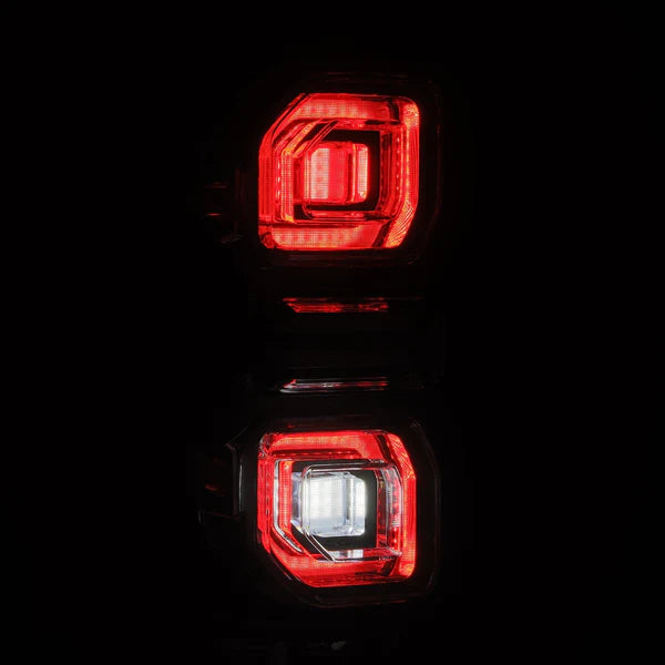 2021+ Ford Bronco Alpharex NOVA-Series Prismatic LED Tail Lights - Fits 2 & 4 Door