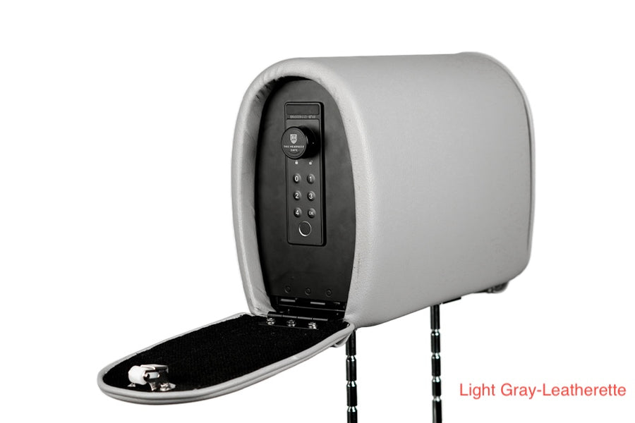 The Headrest Safe Co - Slide Bundle: Hidden, Portable, Removable Headrest Gun Safe Storage