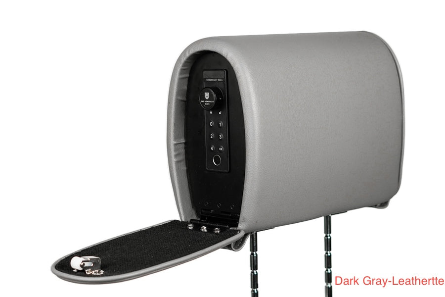 The Headrest Safe Co - Slide Bundle: Hidden, Portable, Removable Headrest Gun Safe Storage