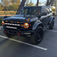 2021+ Ford Bronco Quad / Dual Projector LED Amber/ White Headlight (Raptor Style) - Fits 2 & 4 Door (1 Pair)