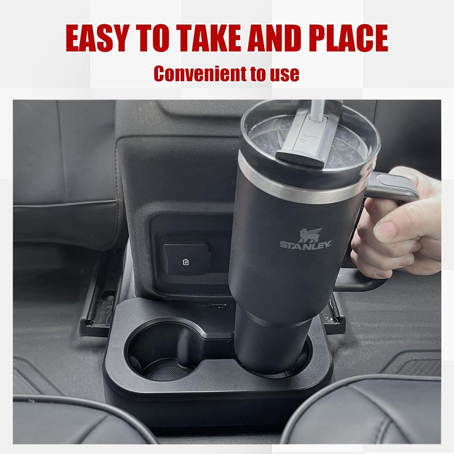 2021+ Ford Bronco Rear Seat Dual Cupholder (Quick Release)- Fits 2 & 4 Door