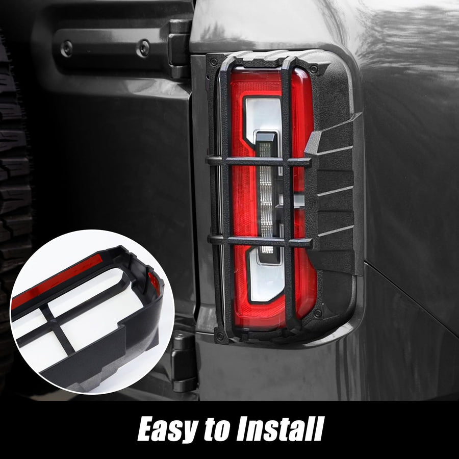 2021+ Ford Bronco Taillight Cover - Fits 2 & 4 Door