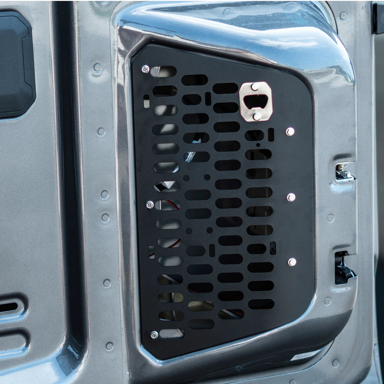 Bronco Rear Gate 2021+ Ford Bronco Interior Tailgate Molle Panel Steel - Fits 2 & 4 Doo ...