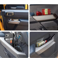 2021+ Bronco Door Handle Tray Organizers - Deep Style - Fits4 Door