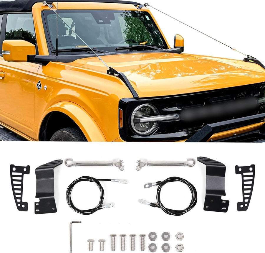 2021+ Ford Bronco Branch Protector / Adjustable Limb Riser Kit - Fits ...