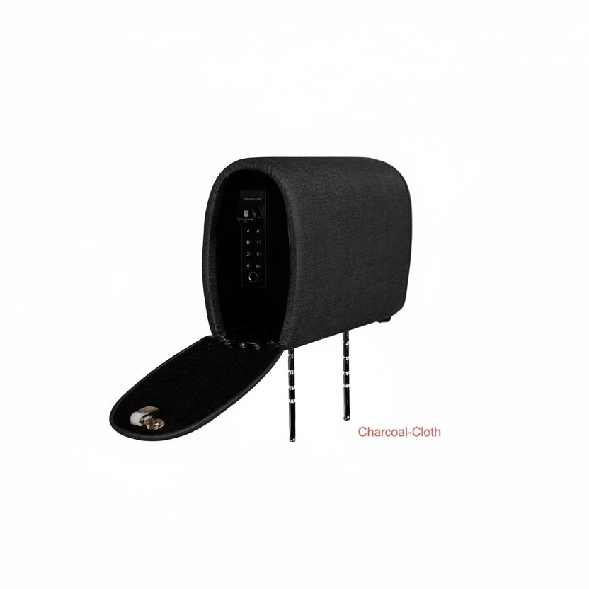 The Headrest Safe Co - Slide Bundle: Hidden, Portable, Removable Headrest Gun Safe Storage